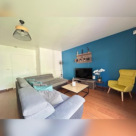 Le Duplex Chessy - 15Min From Disneyland - 2 Private Parkings - Garden - Kingsize & Queensize Bed - Supermarket Behind The House Exteriör bild